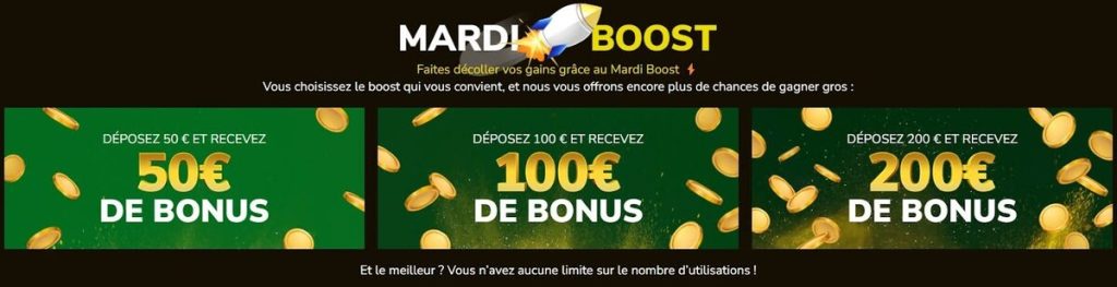 licencié Chanz Casino bonus mensuel offre en France