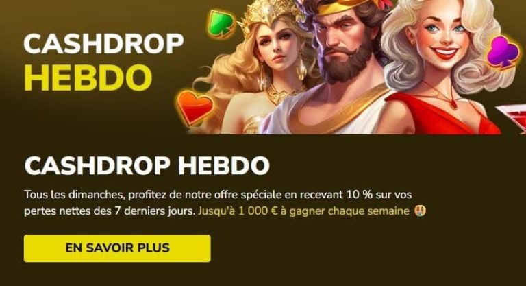 Kings Chance Casino cashback hebdomadaire