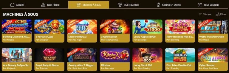 Kings Chance Casino machines à sous